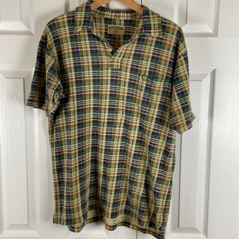 Margaritaville Short Sleeve Pocket Polo Size M